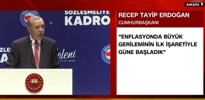 Cumhurbaşkanı Erdoğan: Memur, memur emeklileri ve diğer tüm emeklilerimizin maaş artış oranını açıkladı.