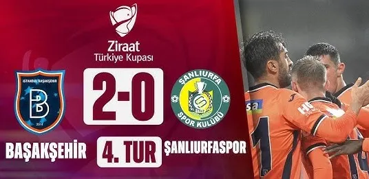 Başakşehir - Şanlıurfaspor: 2-0