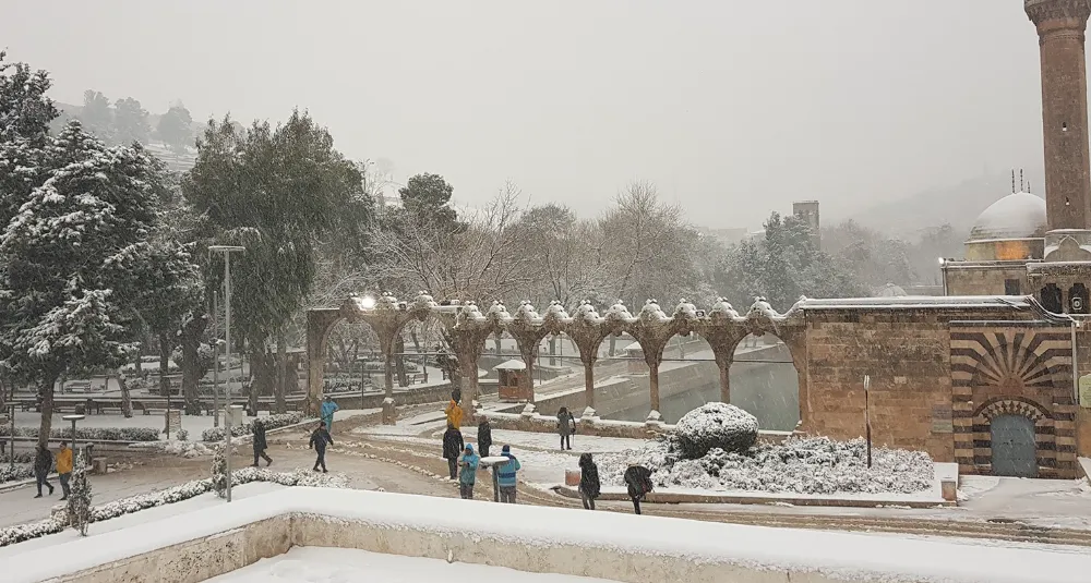 Şanlıurfaya Karla karışık yağmur geliyor…