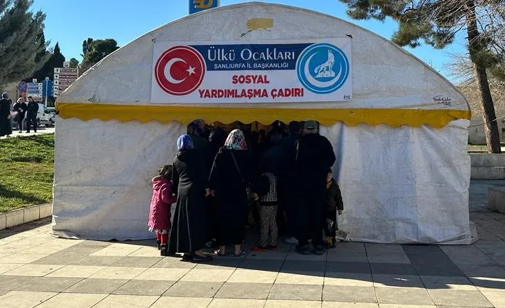 Ülkü Ocakları Şanlıurfa İl Başkanlığı tarafından sosyal proje atağı