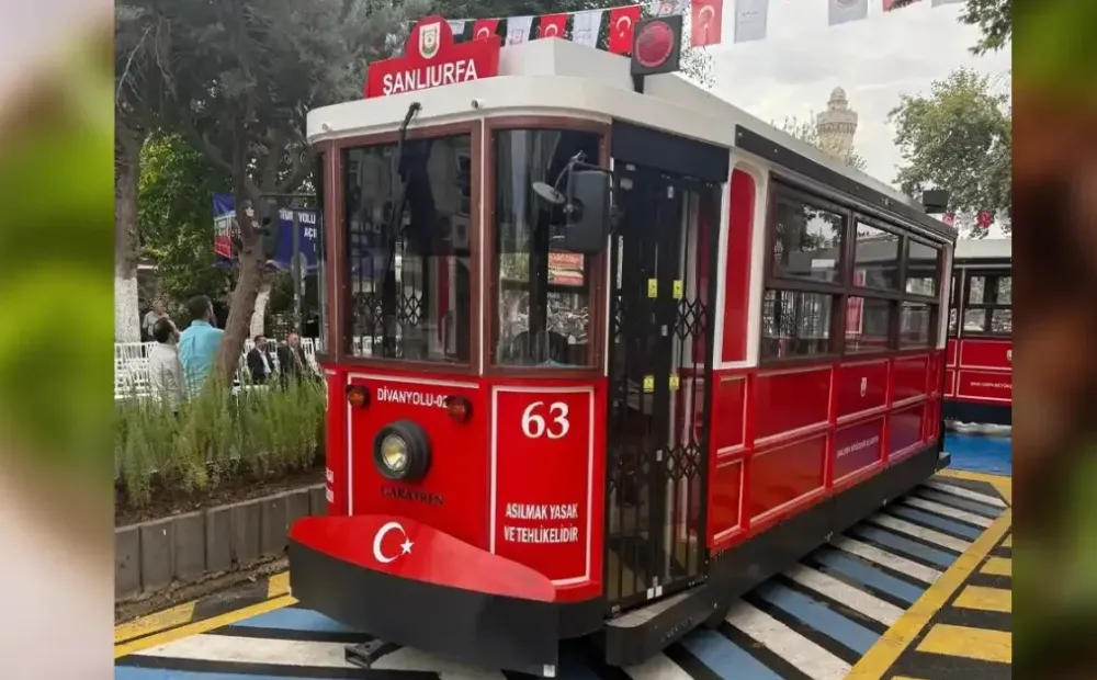 Şanlıurfa’da nostaljik tramvay seferleri başladı: Ücretsiz olacak
