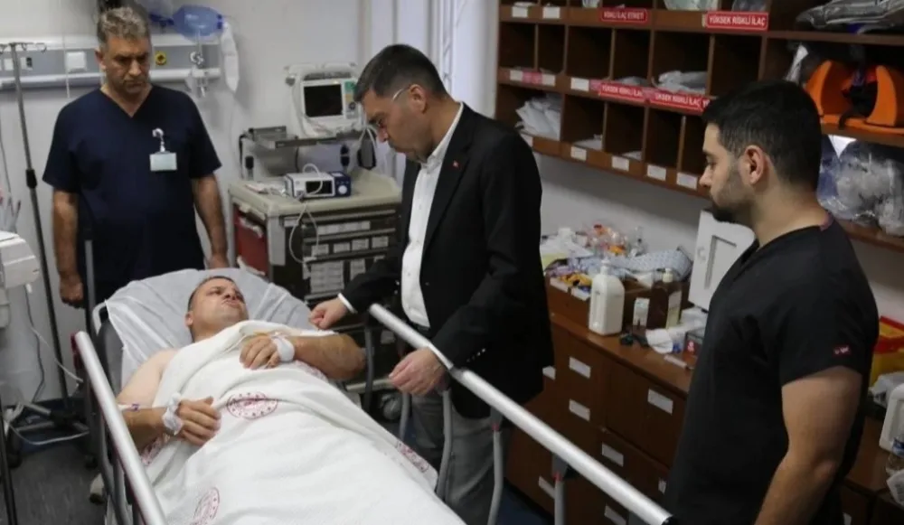 Polis Merkezi Önünde Bıçaklı Saldırı