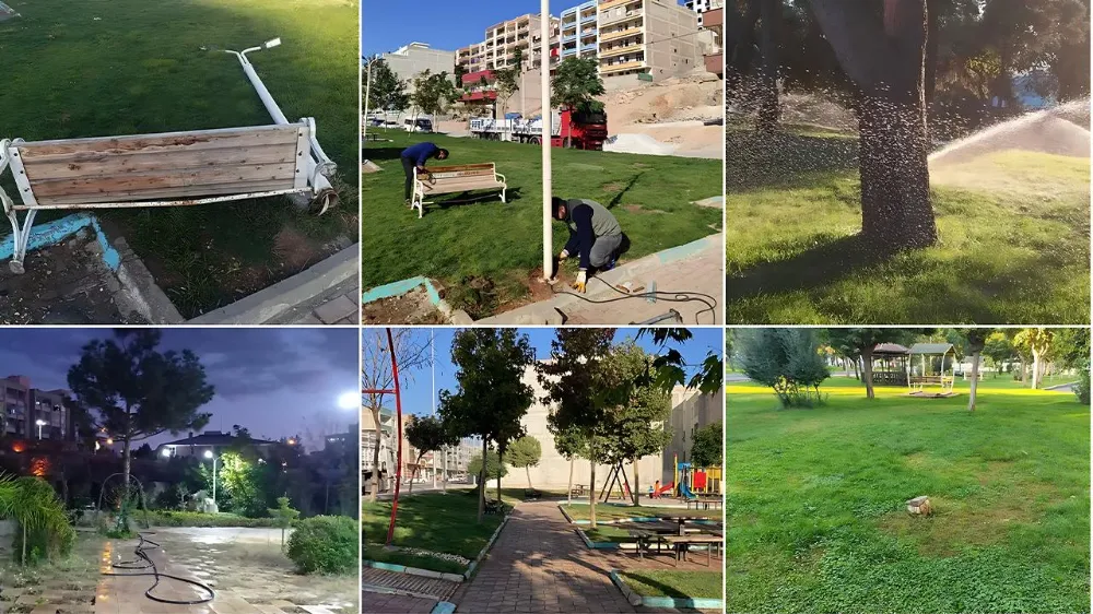 Eyyübiye Belediyesinden parklarda duyarlılık çağrısı