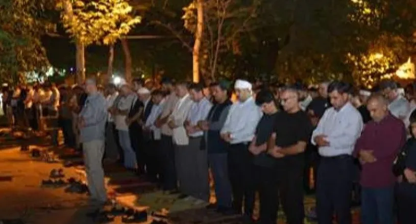 Şanlıurfa’da “Gazze için seccadeni al gel” etkinliği düzenlendi