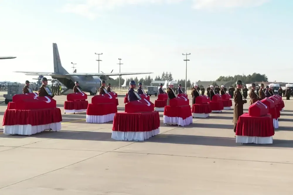 20 şehidimiz için Mürted Komutanlığı