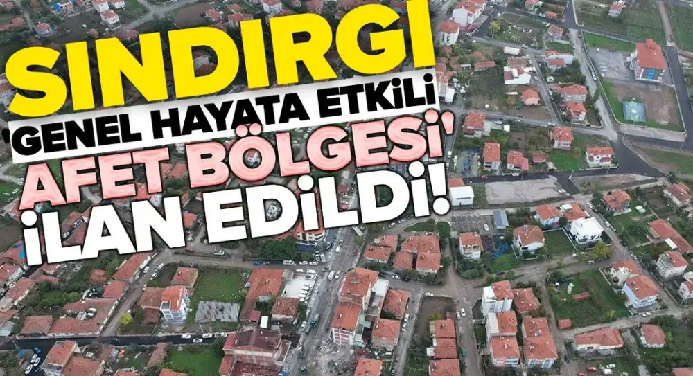 Balıkesir’in Sındırgı ilçesi 