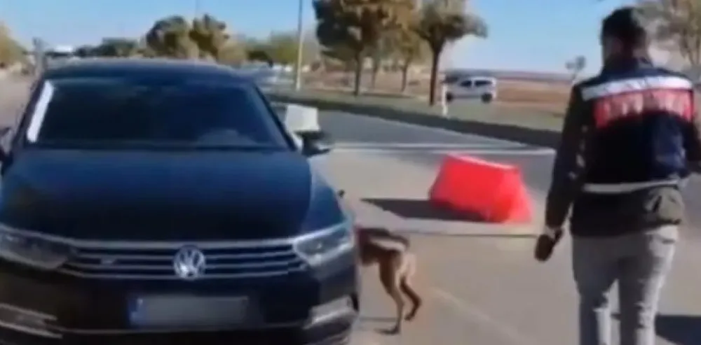 Hilvan’da şüphe üzerine durdurulan bir araçta uyuşturucu çıktı!