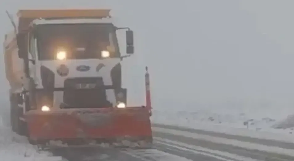 Şanlıurfa’da kar ulaşımı etkiledi!