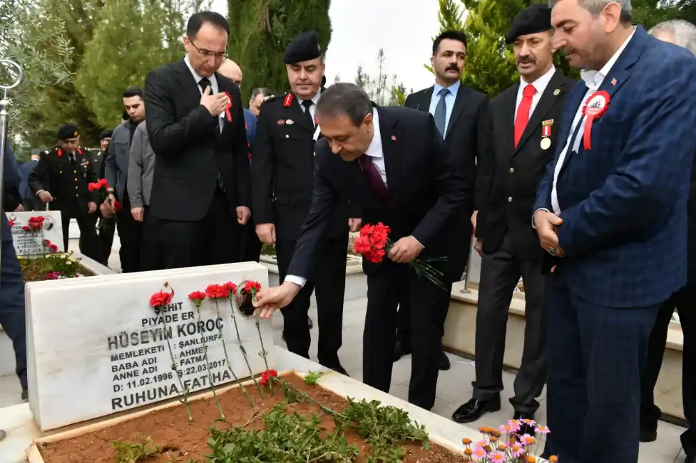 Çanakkale zaferi Şanlıurfa’da coşkuyla kutlandı!