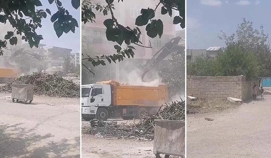 Siverek’te yıkım tepkisi!