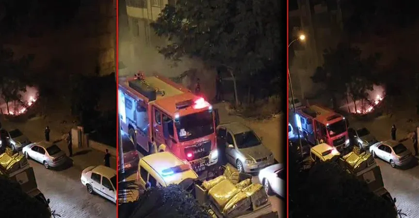 Şanlıurfa’nın göbeğinde yangın!