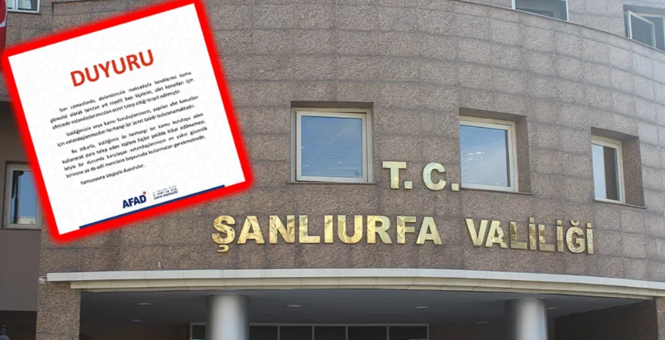 Şanlıurfa’da hedefte bu sefer afetzedeler var!