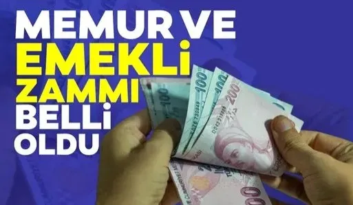 Memur ve Emekliye Zam Oranları Belli Oldu