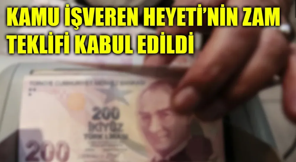 Memur ve emekliye zam kararı açıklandı