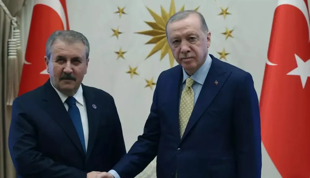 Cumhurbaşkanı Erdoğan, BBP lideri Mustafa Destici