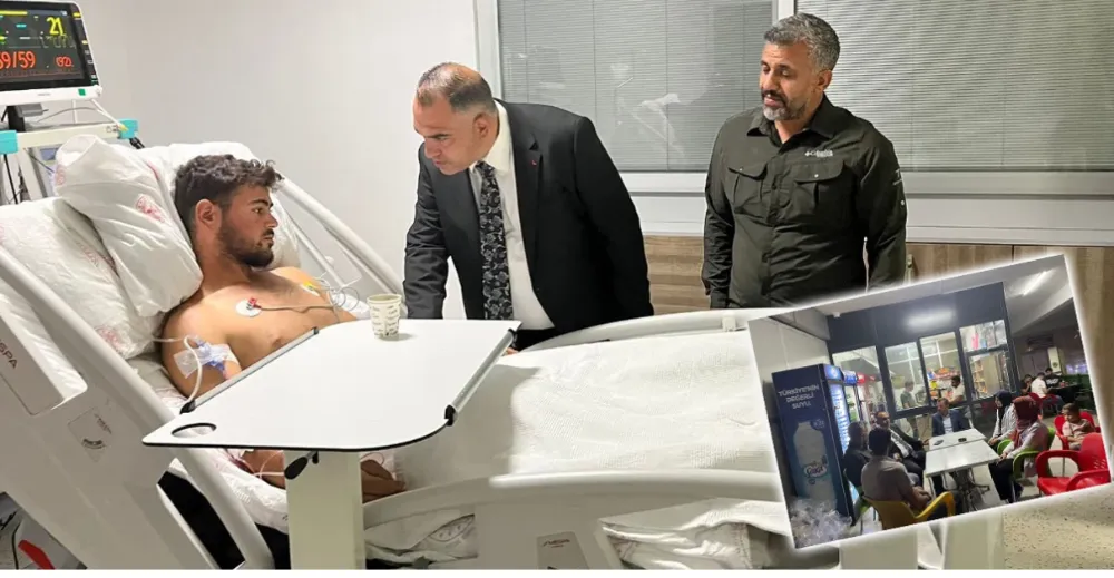 Mehmet Ali Kurt’tan kavgada yaralanan mevsimlik işçilre ziyaret