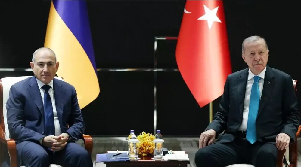Cumhurbaşkanı Erdoğan, Ermenistan Başbakanı Paşinyan
