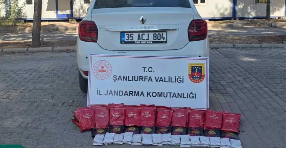 Şanlıurfa’da kaçak nargile tütünü ele geçirildi